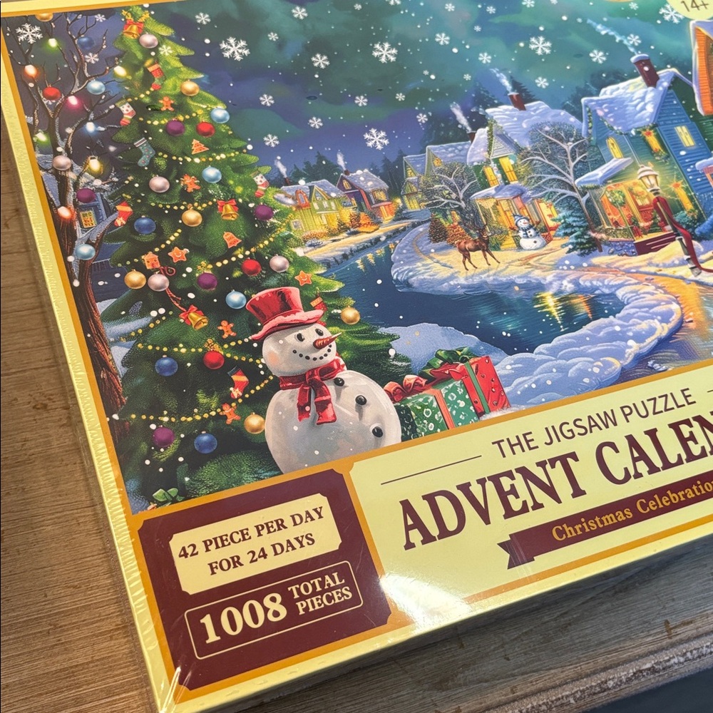 Advent Calendar Jigsaw Puzzle Christmas 1008 pieces
